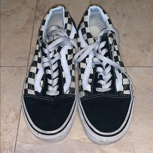 Checkered vans